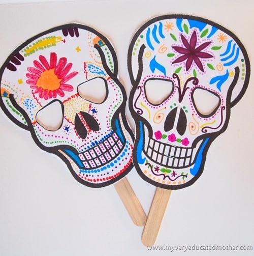 10 Awesome Day Of The Dead Crafts For Kids HodgePodgeCraft