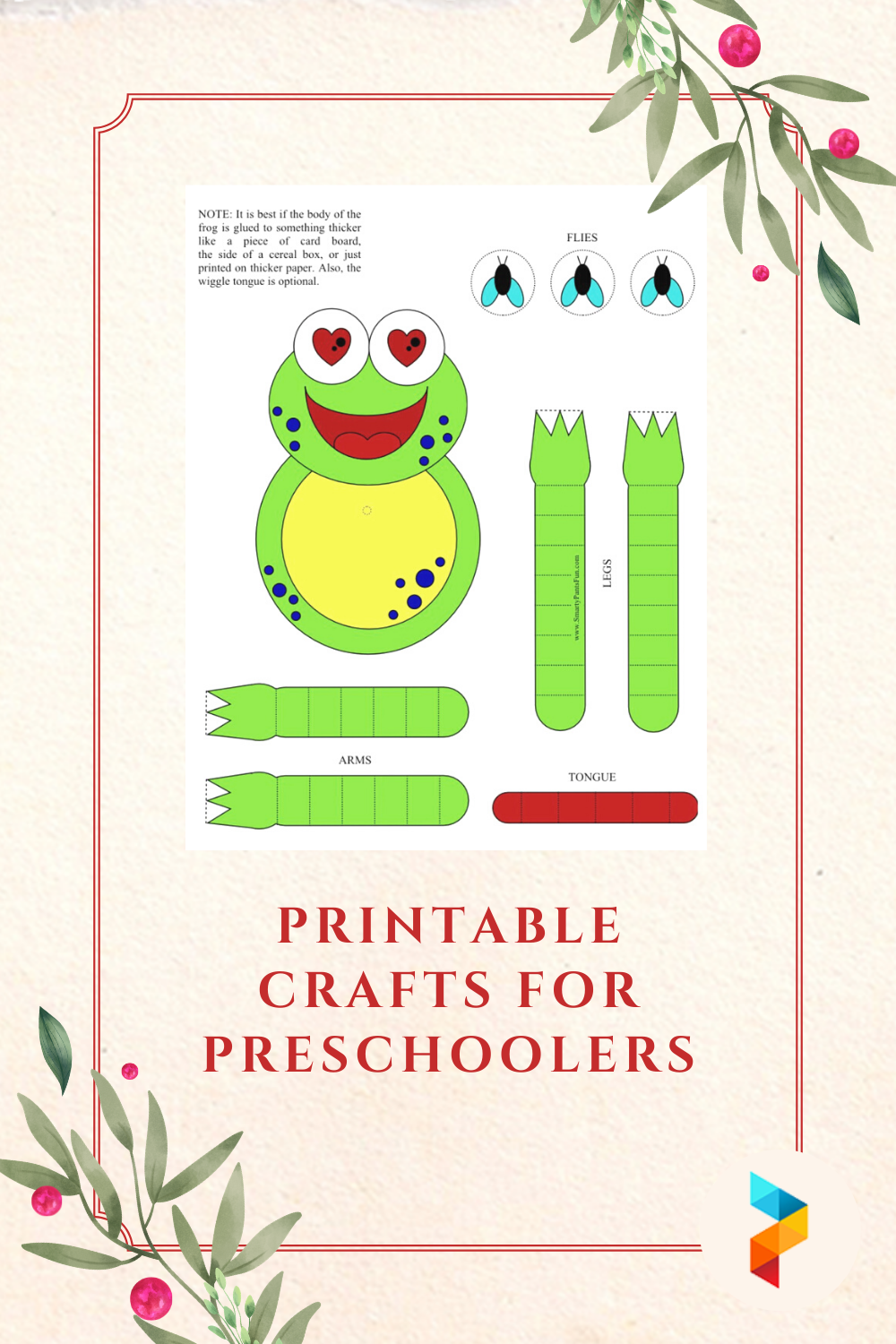 10 Best Printable Crafts For Preschoolers PDF For Free At Printablee