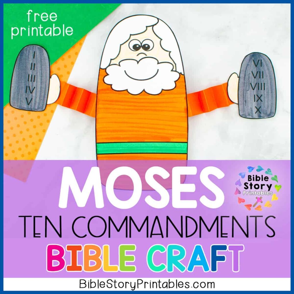10 Commandments Craft Bible Story Printables Vrogue co