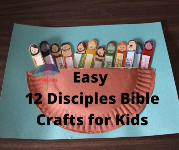 12 Disciples Bible Crafts Easy To Make