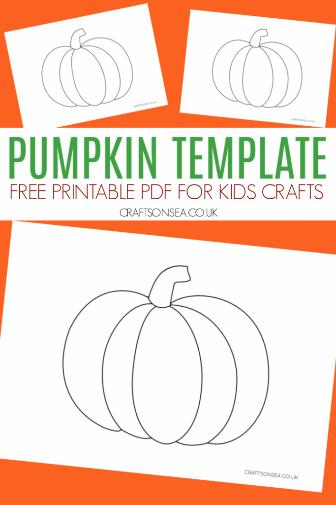 14 Free Printable Pumpkin Crafts SylviaGregor