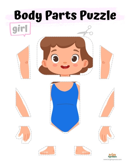 15 Body Parts Activities For Preschoolers Free Printables