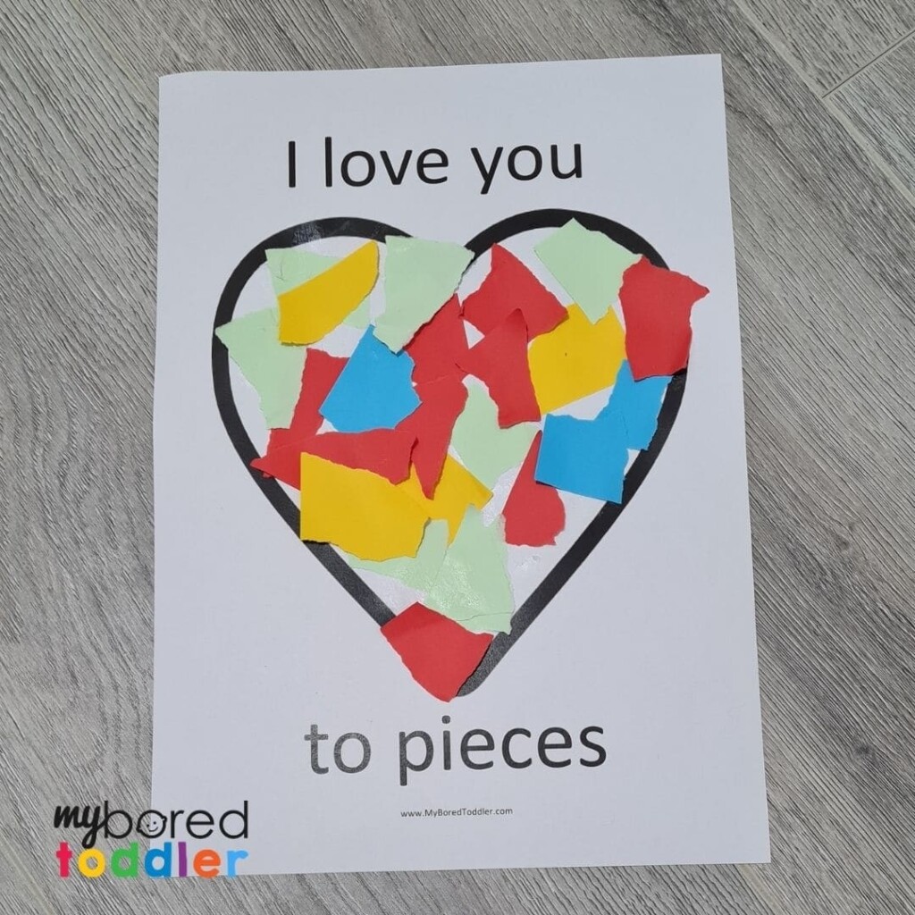 16 I Love You To Pieces Crafts Activities Teaching Expertise