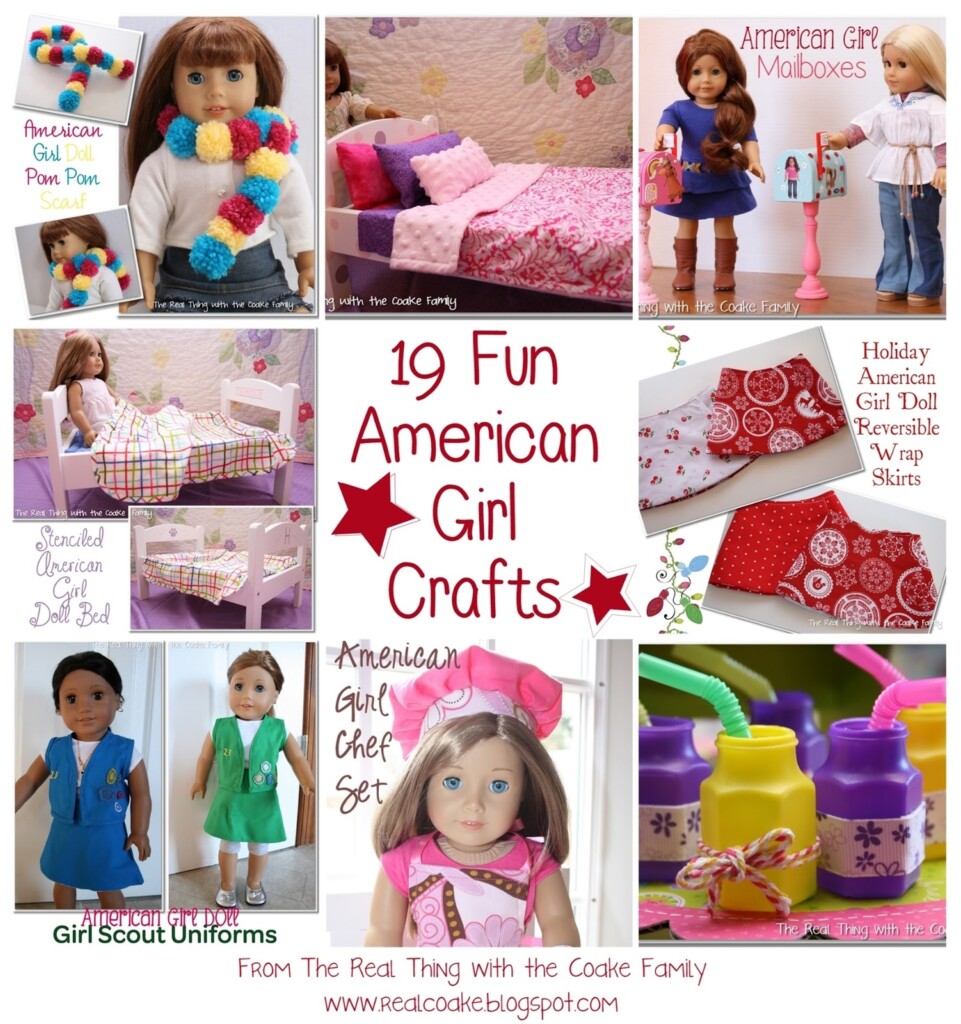 19 Fun American Girl Crafts And Fun Ideas
