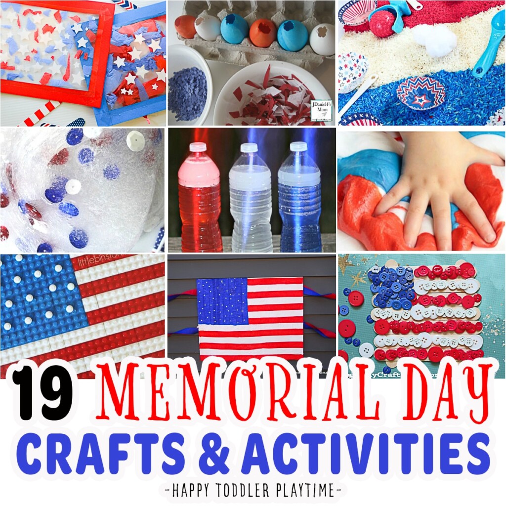 19 Memorial Day Crafts Activities For Kids Happy Toddler Playtime