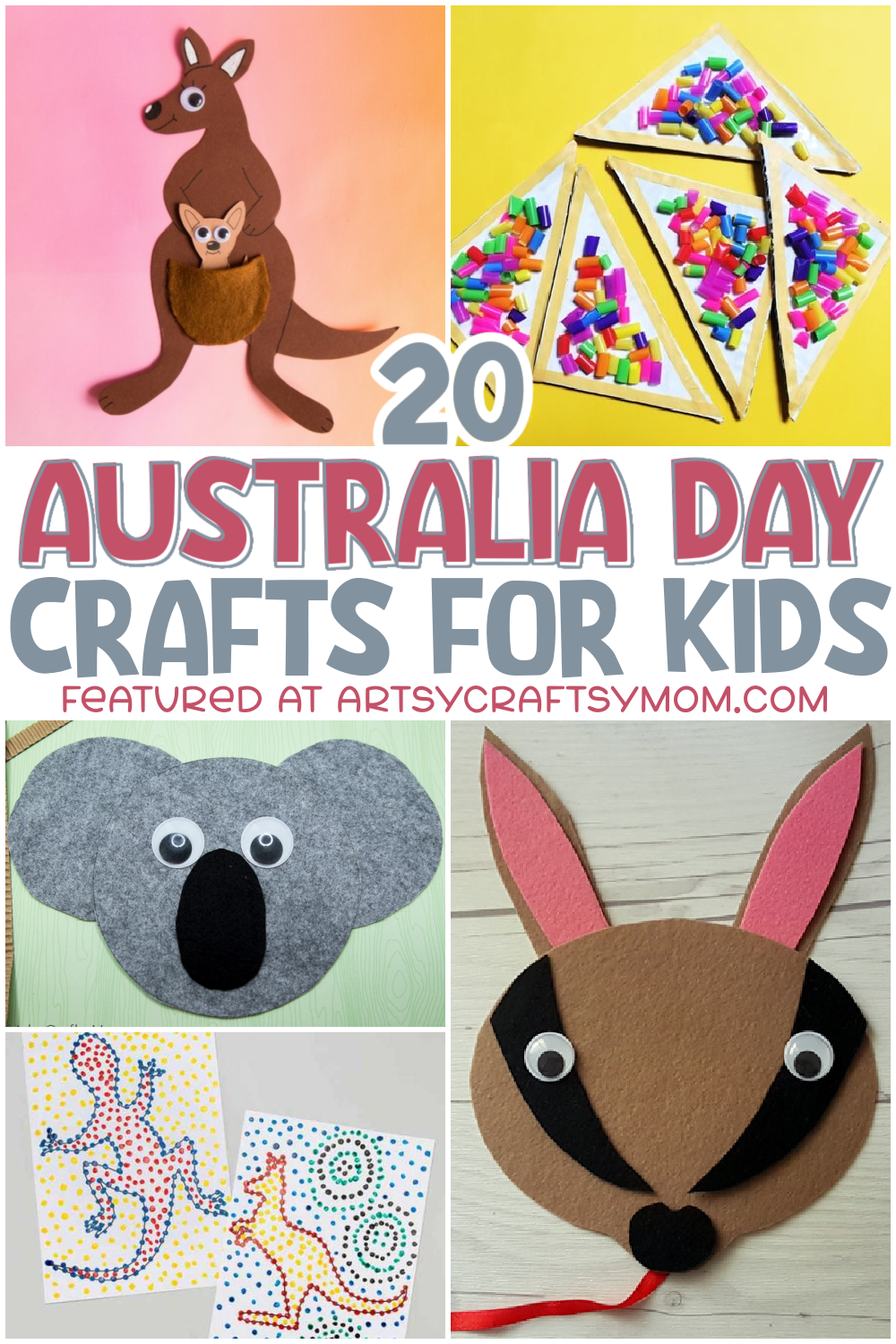 20 Amazing Australia Day Crafts For Kids Australia Kids Crafts