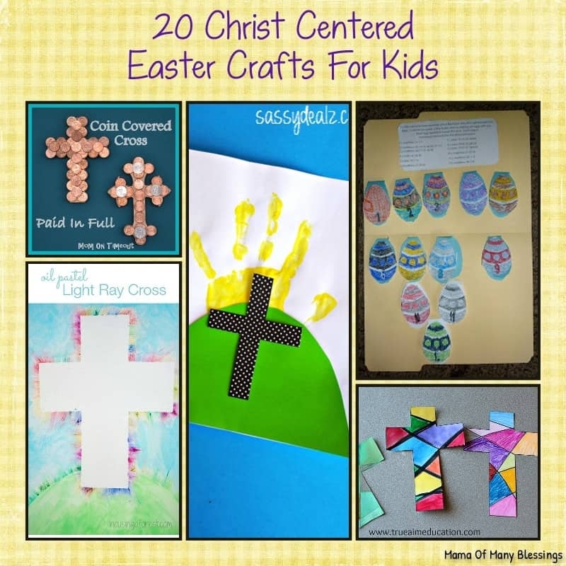 20 Christ Centered Easter Crafts For Kids