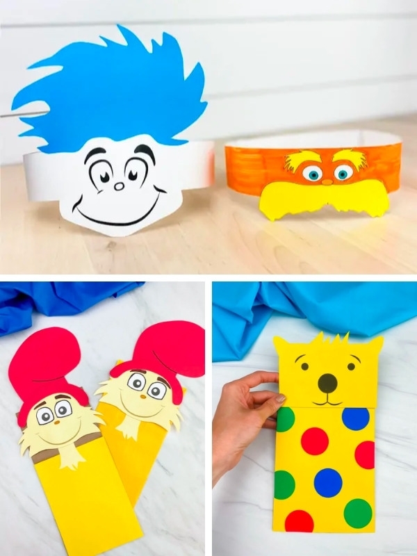 20 Easy Dr Seuss Crafts For Kids With Free Templates 