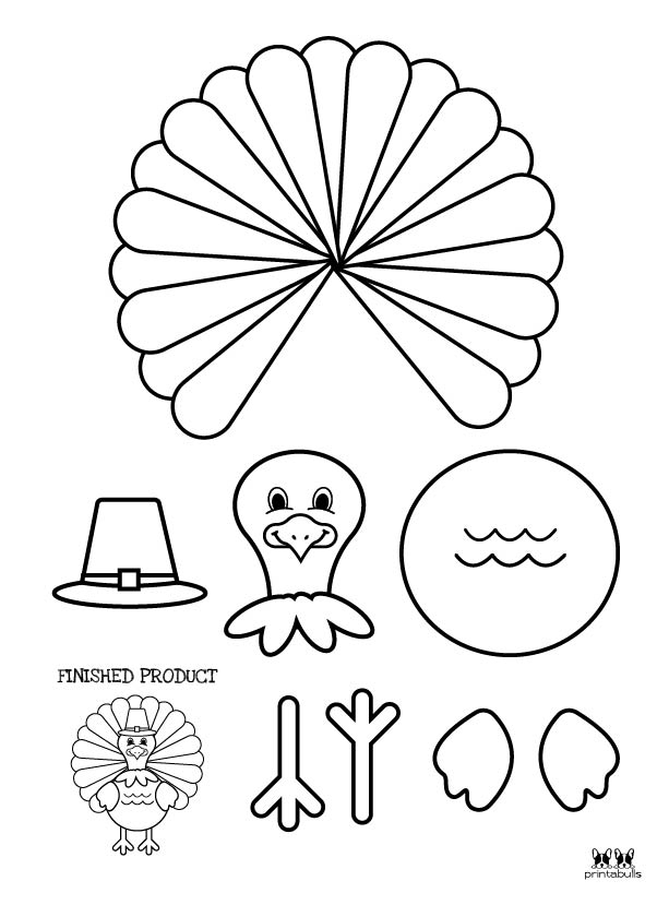 25 Free Printable Turkey Templates Printabulls