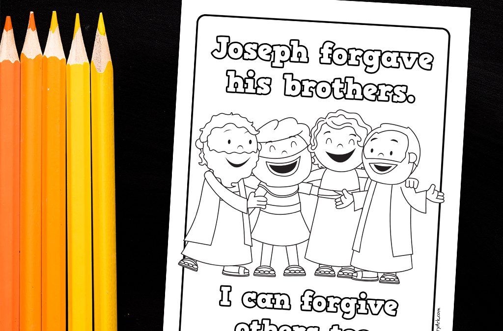  39 Joseph Forgave His Brothers 39 Printable Coloring Sheet MinistryArk 