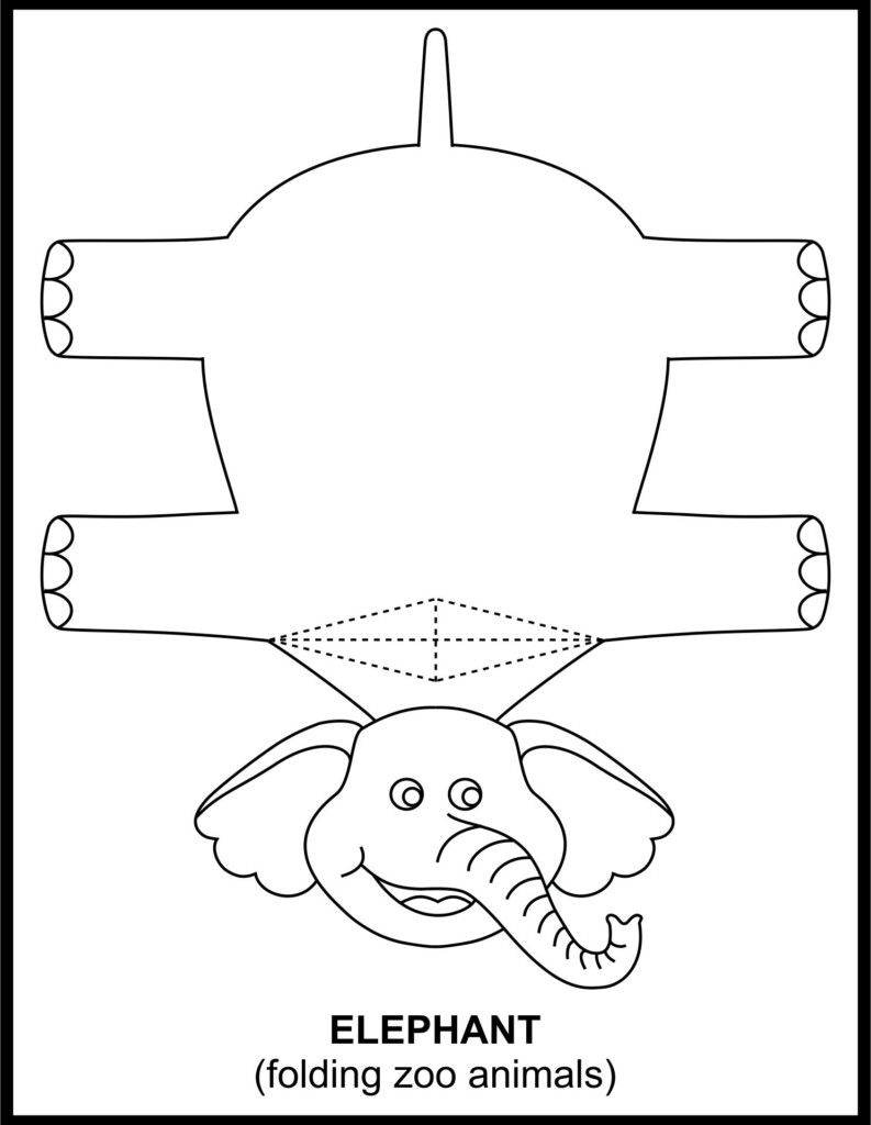 3D Paper Animals Crafts 10 Free PDF Printables Printablee