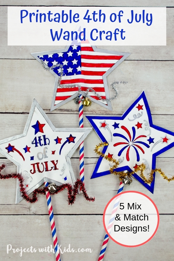 4Th Of July Printable Crafts