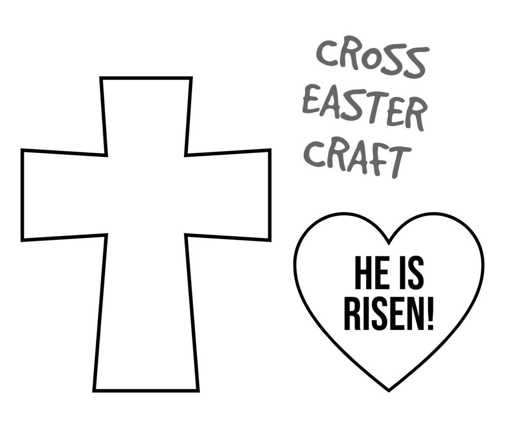 5 Best Printable Christian Easter Crafts PDF For Free At Printablee