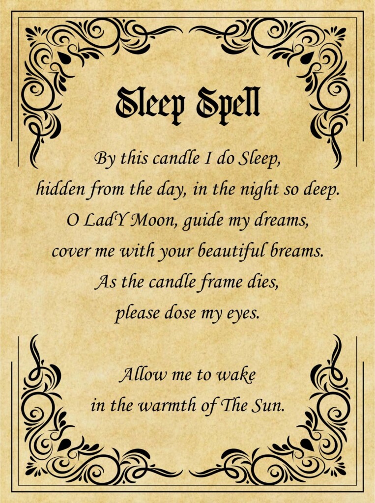 7 Best Images Of Printable Halloween Spells Free Printable Witches 