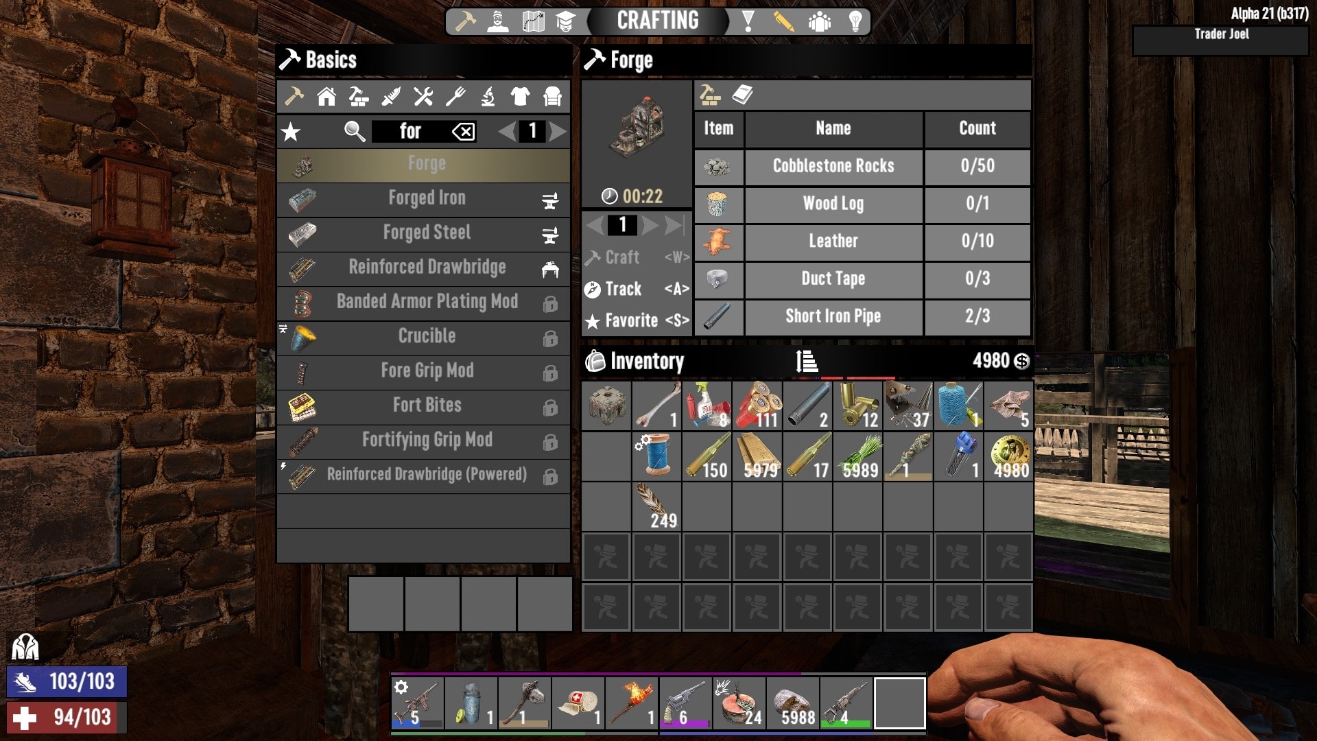 7 Days To Die How To Craft And Use Forges