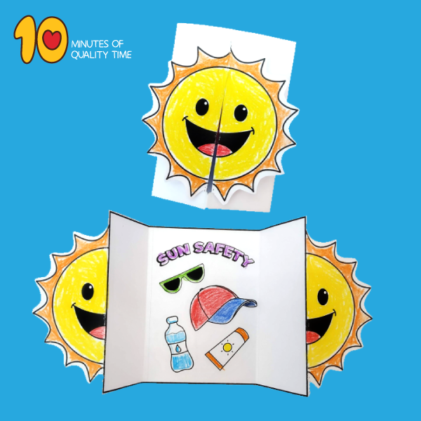 8 Summer Themed Printable Crafts For Kids 10 Minutes Of Quality Time