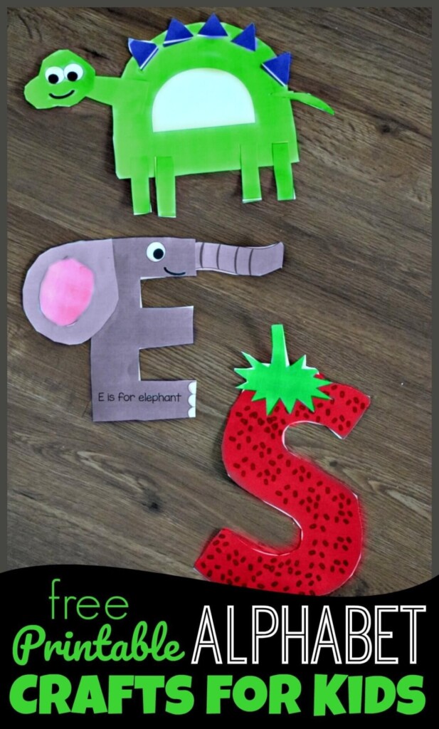 A To Z Alphabet Crafts