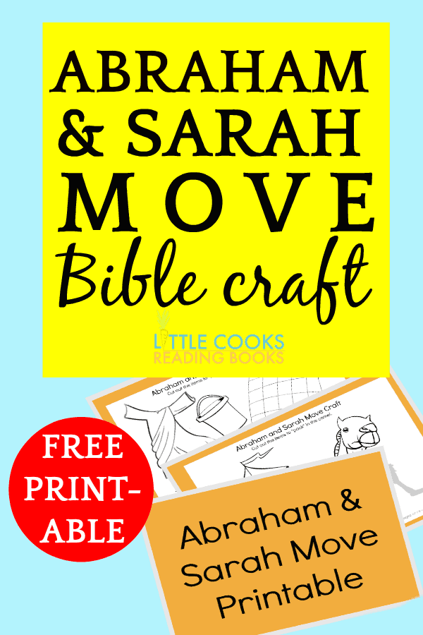 Abraham And Sarah Craft Free Printable Bible Coloring Pages Trust God 