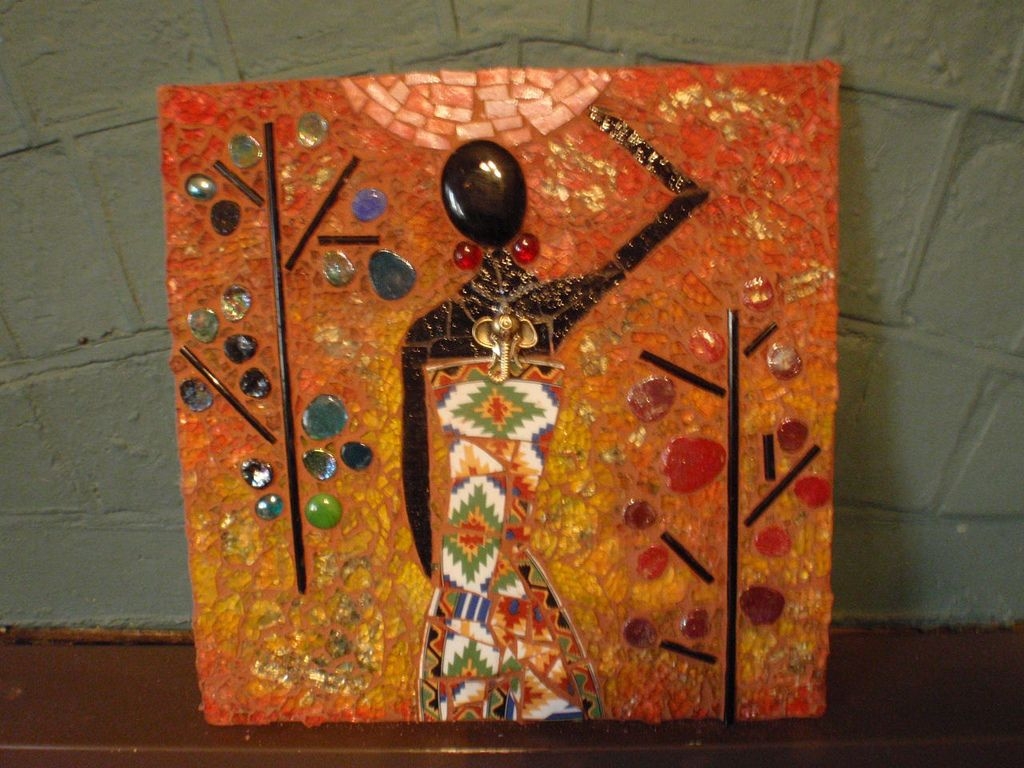 African Mosaic Mosaic Crafts African