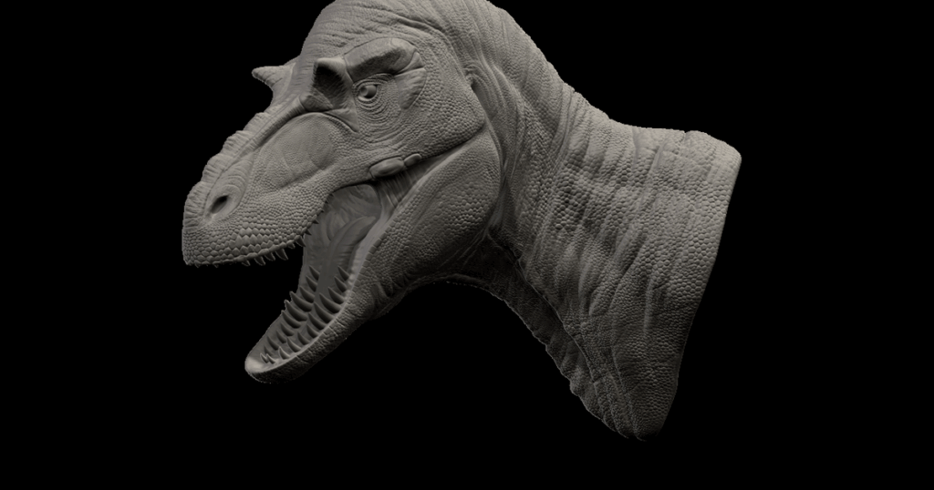 Albertosaurus Bust Por DragonArtist15 Tienda De Printables