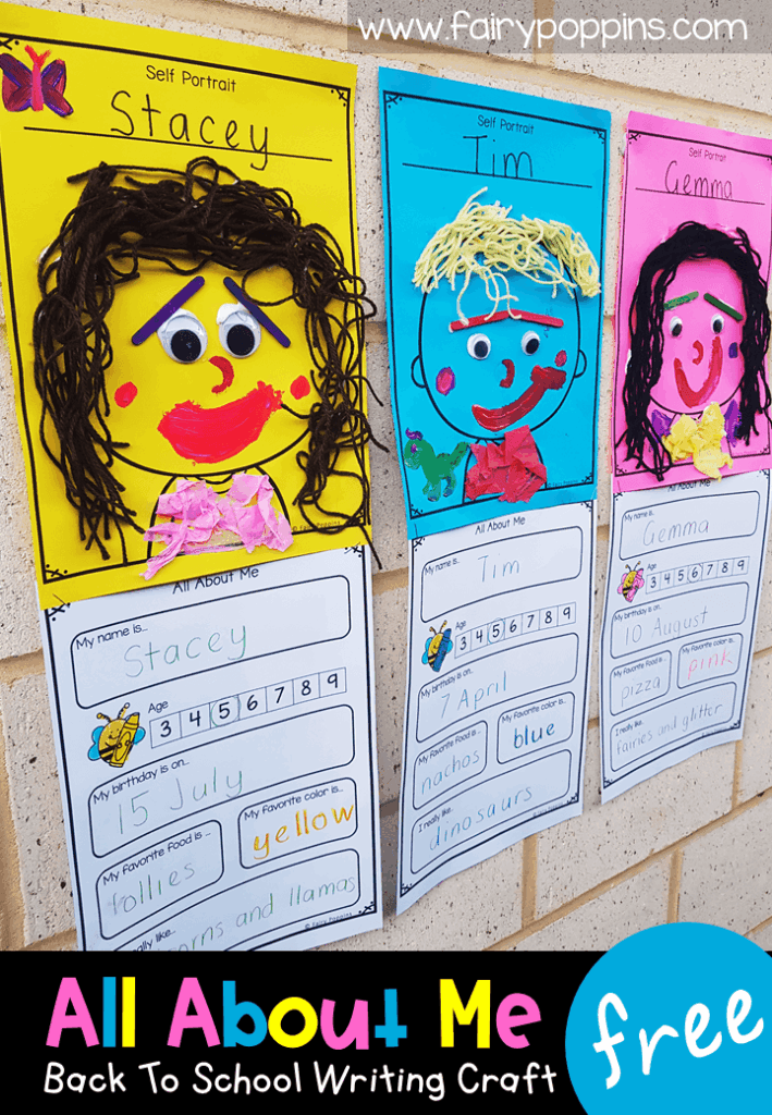All About Me Preschool Craft Vrogue co