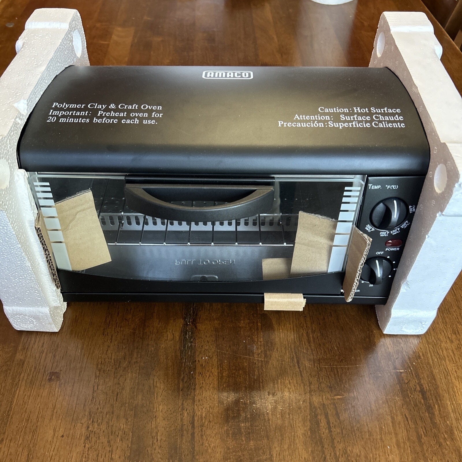 Amaco Polymer Clay Craft Oven Model 12505P 60Hz 1200 Watt Never Used