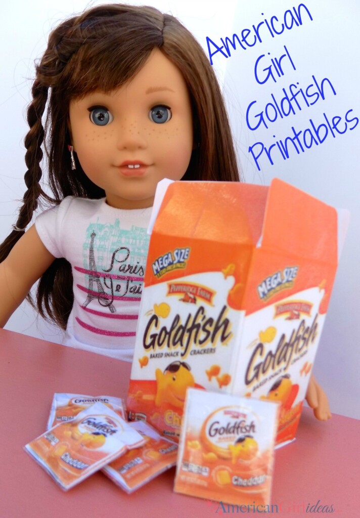 American Girl Goldfish Printables American Girl Doll Accessories 