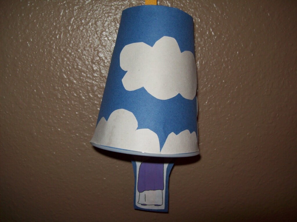 April 39 s Homemaking Jesus 39 Ascension Craft