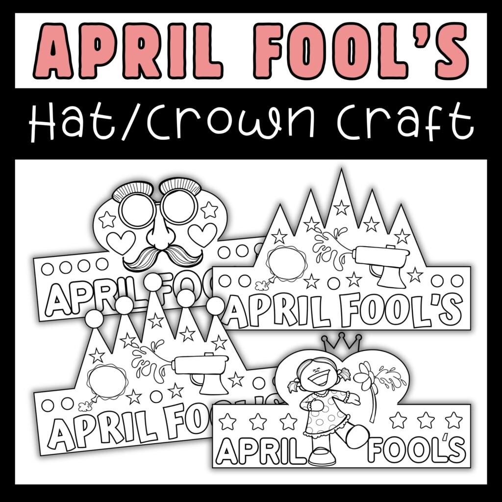 April Fool 39 s Day Hat Crown Crafts Spring April Fool 39 s Day Headband 