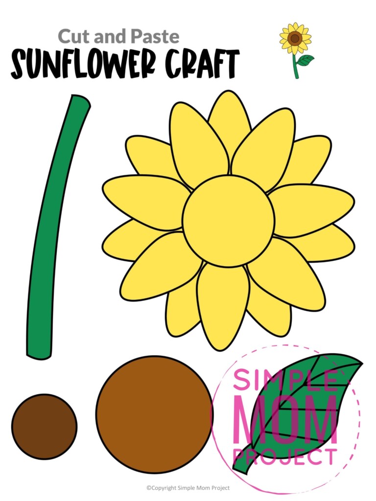 Are You Looking For A Step By Step Sunflower Craft To Make With Your 