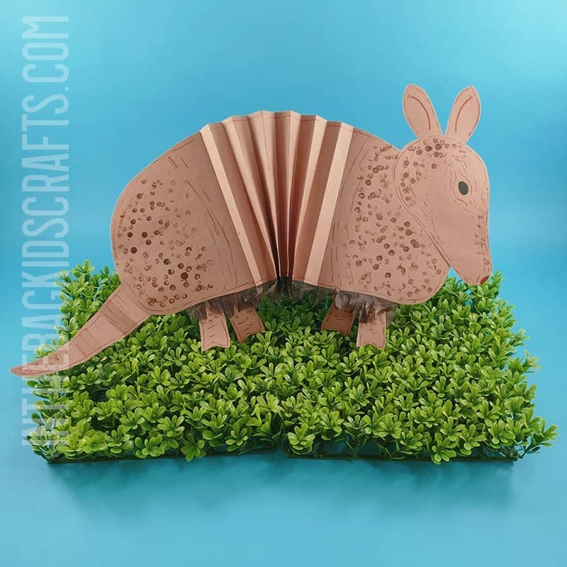 Armadillo Craft For Kids FREE Template In The Bag Kids 39 Crafts