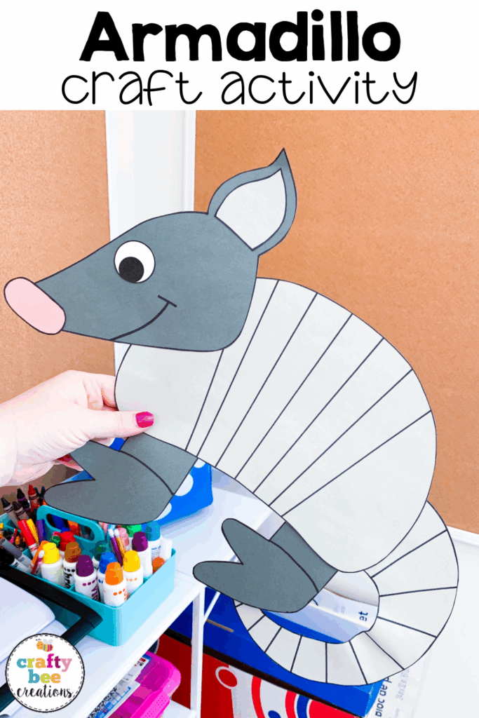 Armadillo Craft Wild West Activities Bulletin Board Kindergarten 