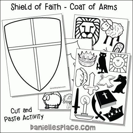 Armor Of God Shield Of Faith Bible Crafts