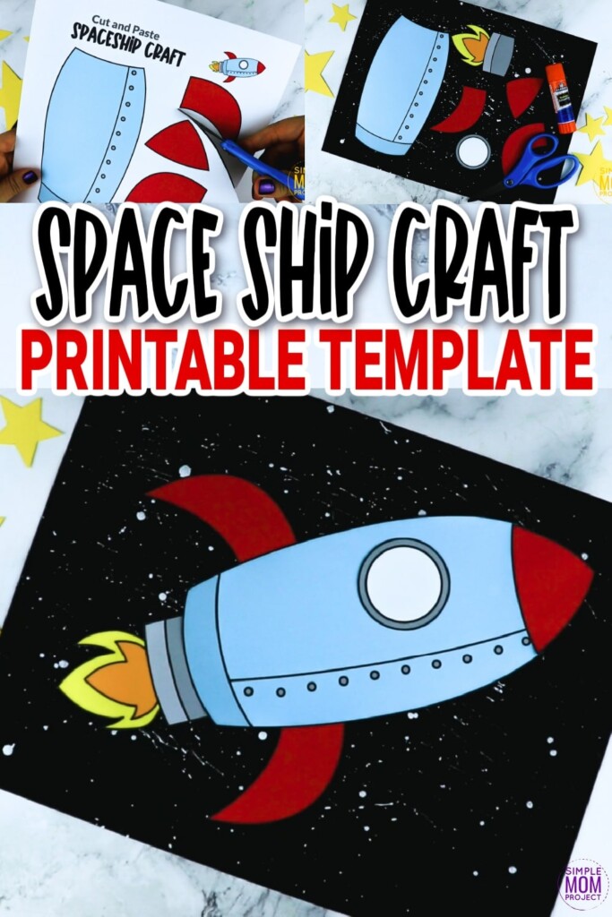 Astronaut Craft With Printable Template Simple Mom Project