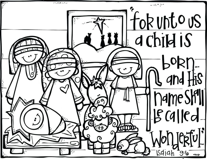 Baby Jesus Coloring Pages For Preschoolers At GetDrawings Free Download