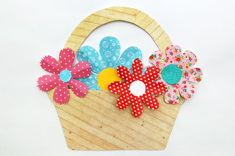Basket Of Flowers Kids 39 Crafts Fun Craft Ideas FirstPalette