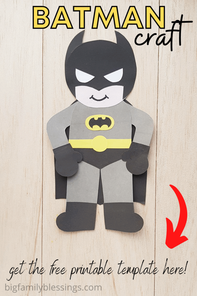Batman Craft For Kids Batman Crafts Superhero Crafts Toddler Art