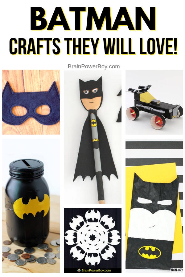 Batman Crafts You Won 39 t Want To Miss 