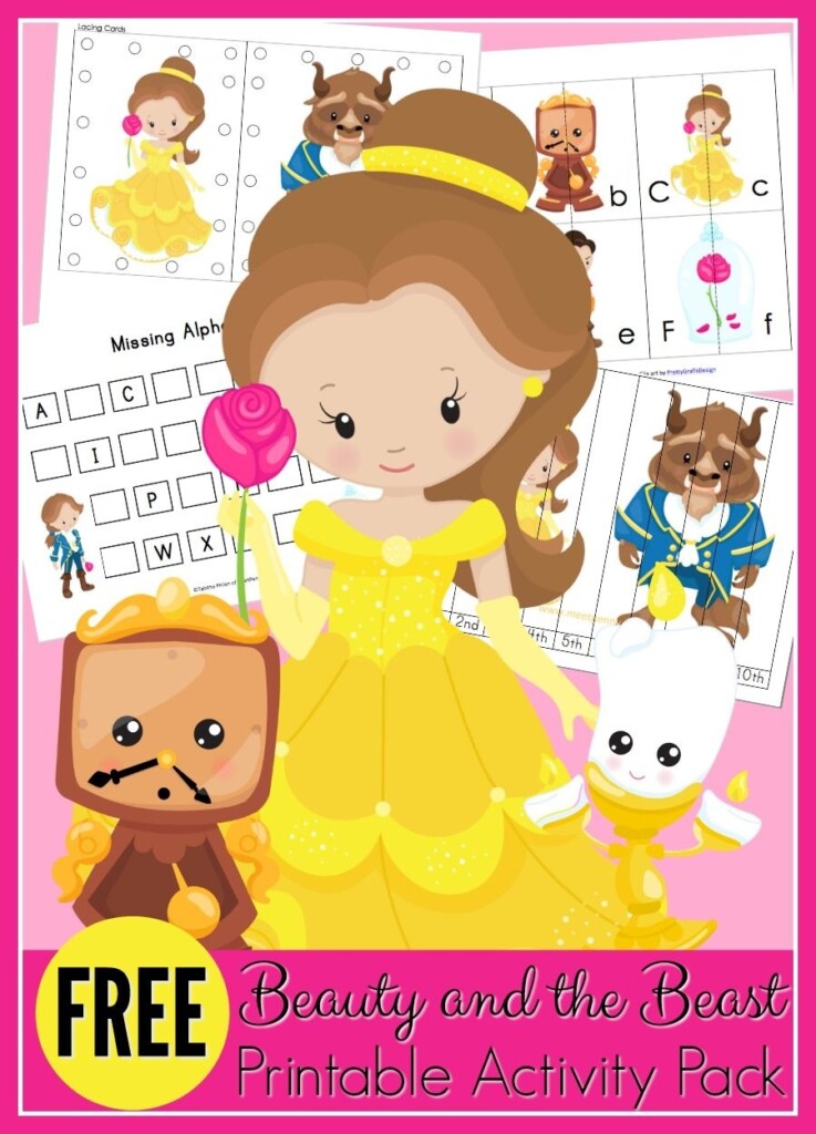 Be Our Guest Enjoy This FREE Printable Pack Beauty And The Beast 