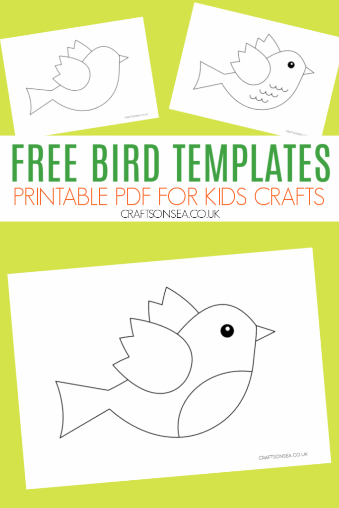 Bird Outline For Craft