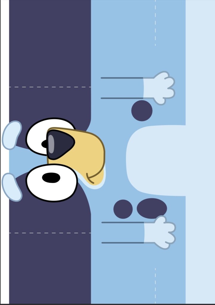 Bluey Craft Printables Printable Free Templates