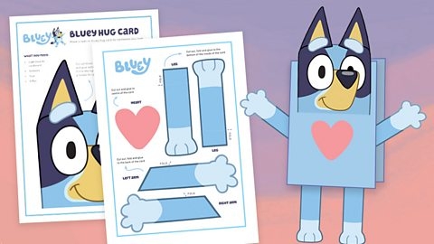 Bluey Crafts CBeebies BBC