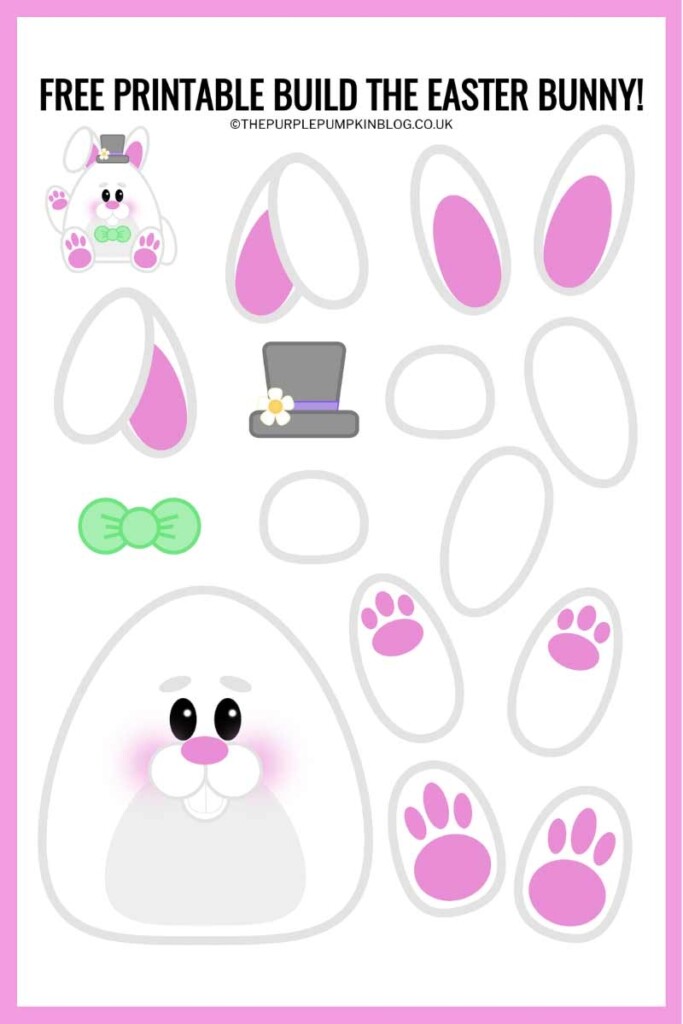 Bunny Template Easter