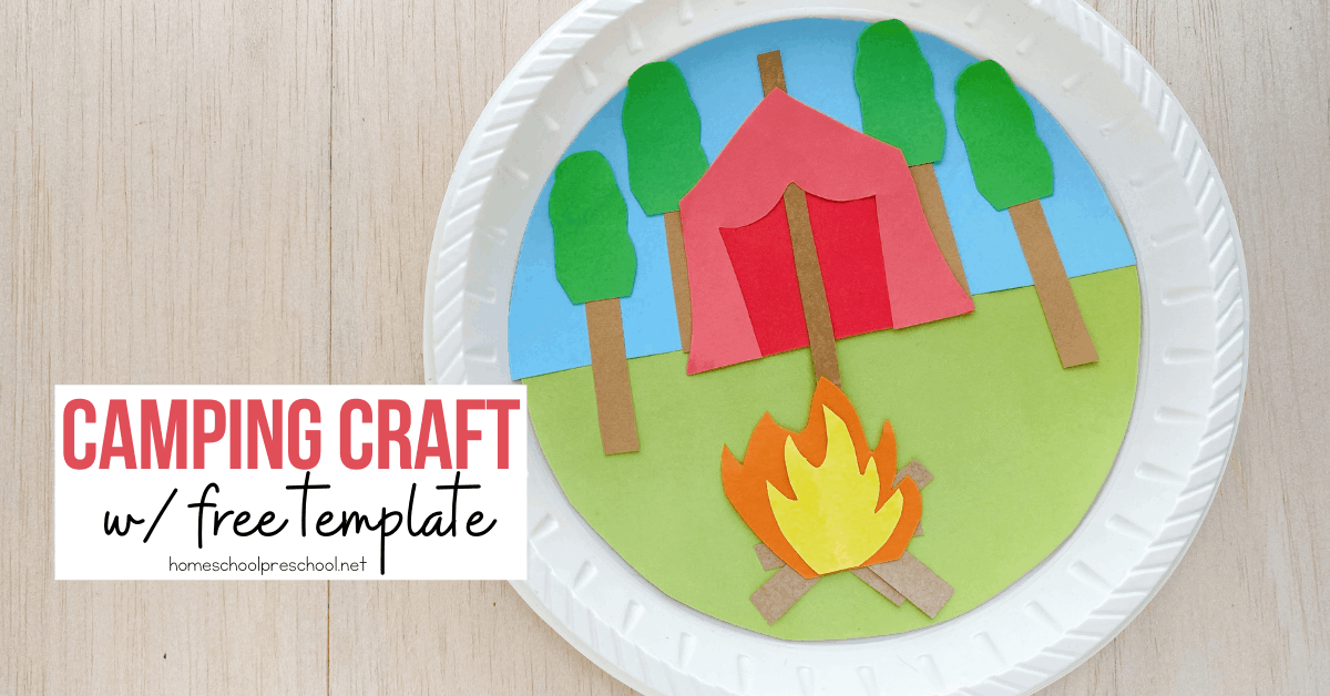 Camping Craft Printable