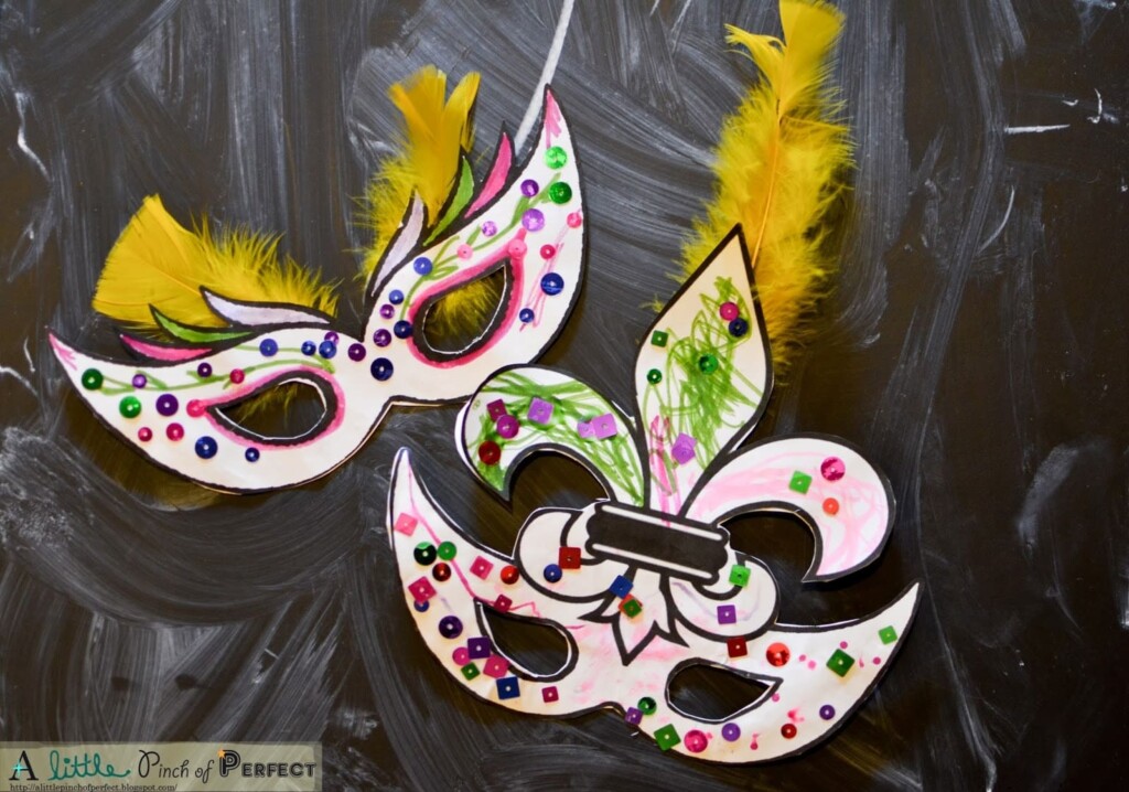 Celebrate With 11 Festive Mardi Gras Crafts For Kids