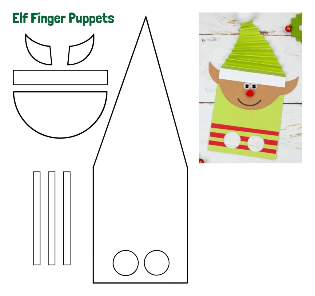 Christmas Paper Crafts 12 Free PDF Printables Printablee