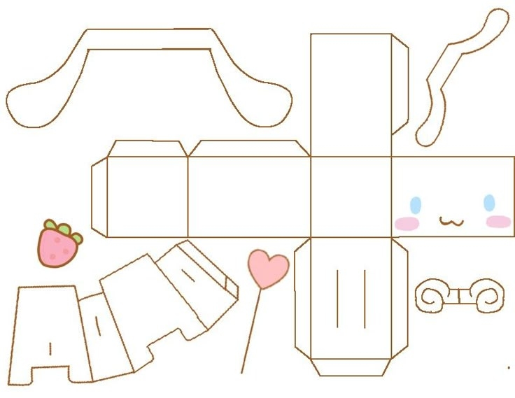 Cinnamoroll Printable Sanrio Paper Crafts