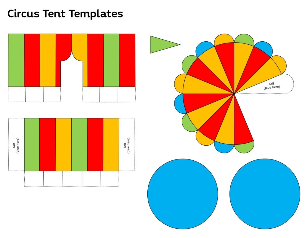 Circus Crafts 10 Free Pdf Printables Artofit