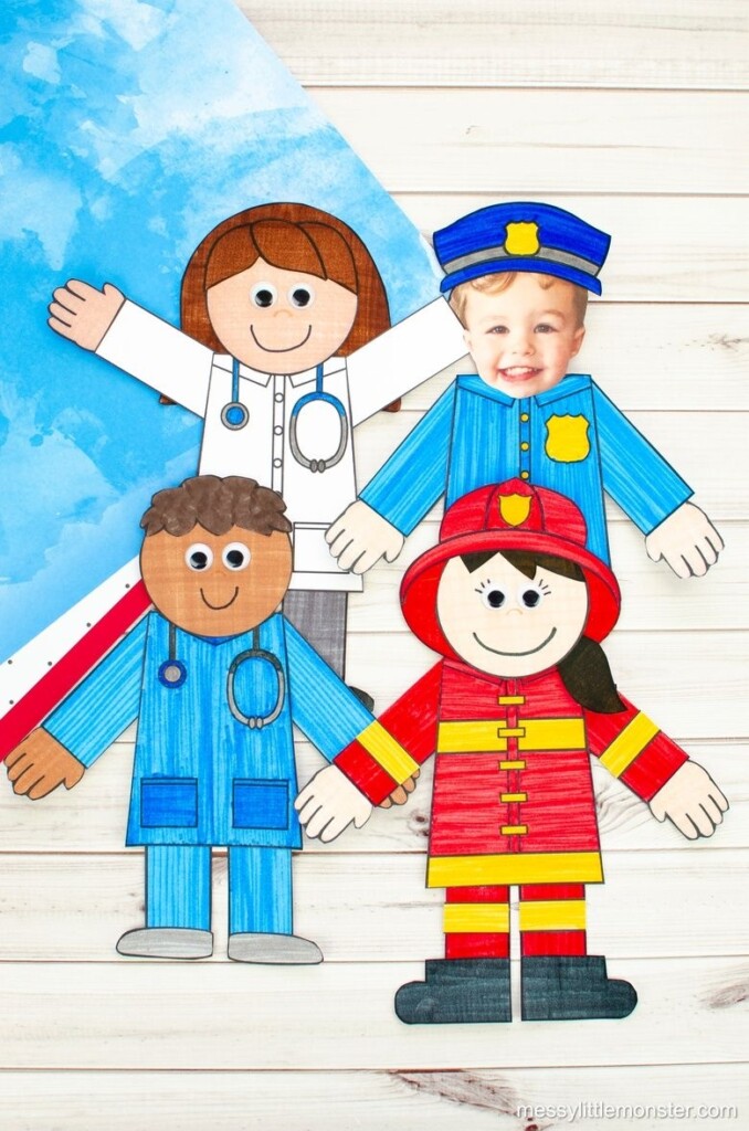 Community Helpers Preschool Craft Community Helpers Preschool Crafts 