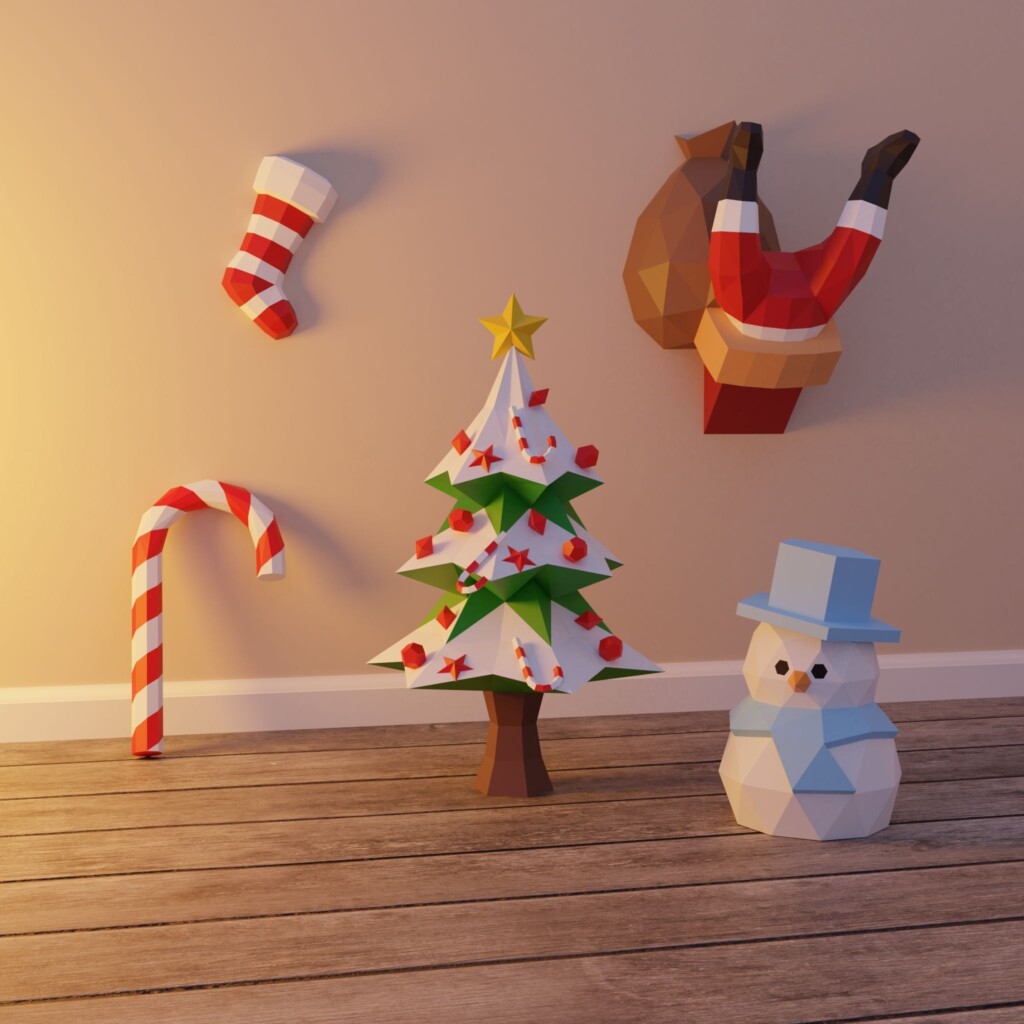 Construction Paper Crafts For Christmas